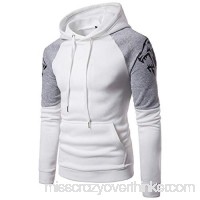 MISYAA Hoodies for Men Long Sleeve Hoodies Panther Sweatshirt Activewear Outdoor Sport Hooded Outwear Gifts Mens Tops White B07MW7F3Y4